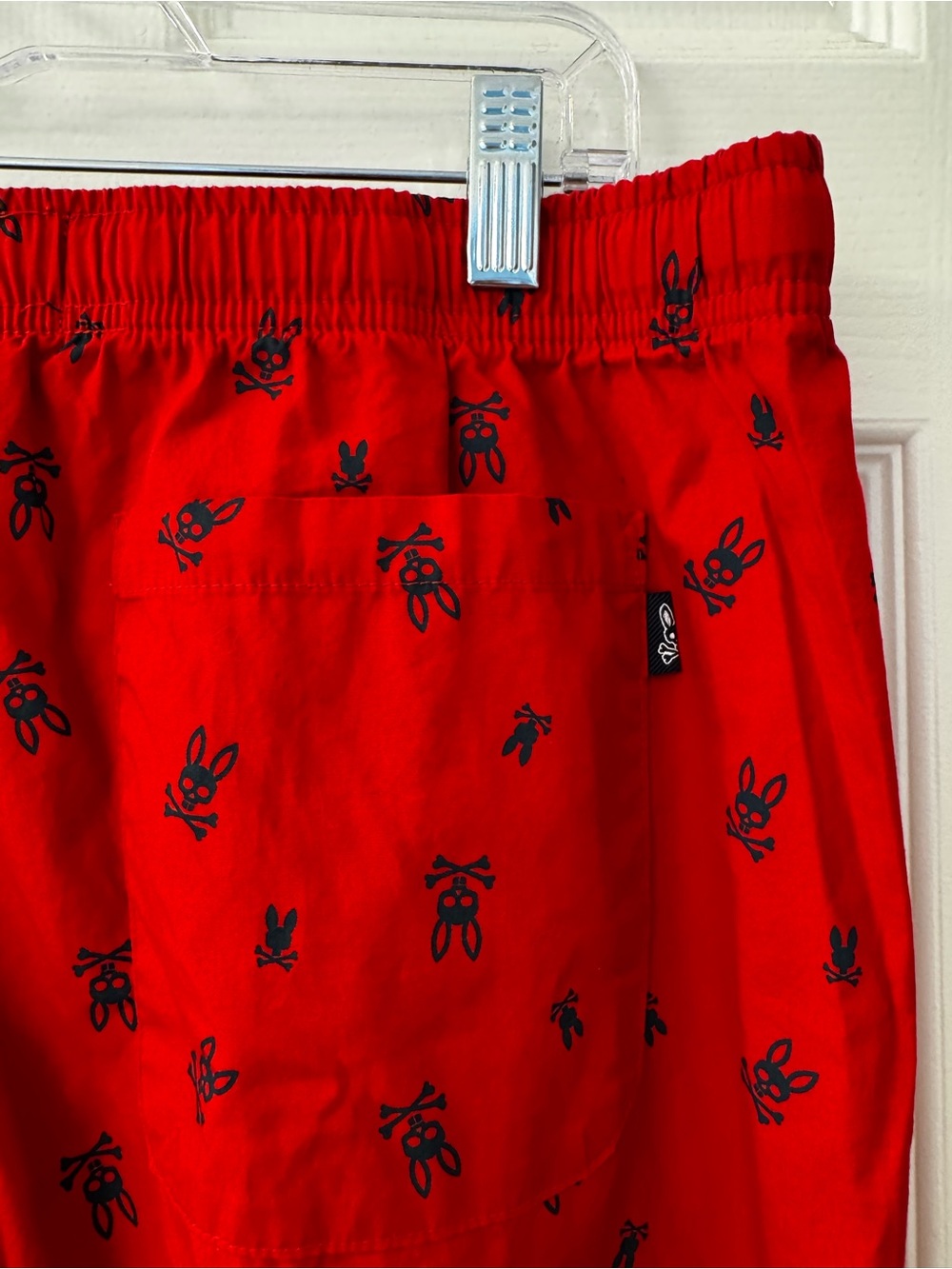 Psycho Bunny Men's Pajama Pants Allover Skull & Bunny Print Sz M - Picture 7 of 11